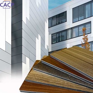 Alucobond แผ่นผนังภายนอกสำหรับตกแต่งบ้านแผงประกอบอลูมิเนียมคอมโพสิต PVDF acm/ 3mm4mm คุณภาพสูง - Product Image 2