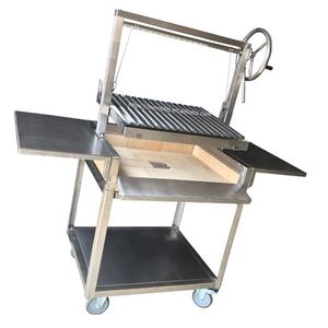 Factory Direct Supply Santa Maria Grill Custom Argentine <strong>Masonry</strong> Grill With V Grate - Product Image 1