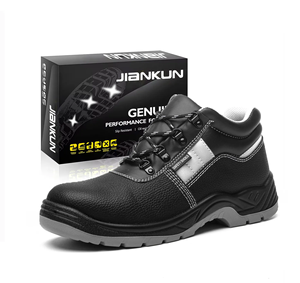 Botas de Seguridad JIANKUN CE Antideslizantes, Antipinchazos y Antiesmagamiento para Hombre, Calzado de Trabajo Resistente con Puntera de Acero para Minería, Industria y Construcción - Product Image 5