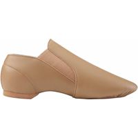 Sepatu Dansa Dynadans Jazz Bahan PU Sol PVC Model Slip Flat Unisex Anak Model Dynadans-Jazz-2 E-Child Big Kid Little Kid