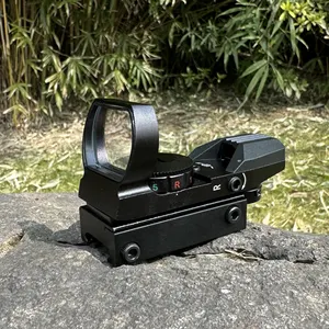 HD101 Outdoor-Shooting Red Dot Tactics Sehkraft Kompaktreflex optisches Sehbereich 20 mm/11 mm