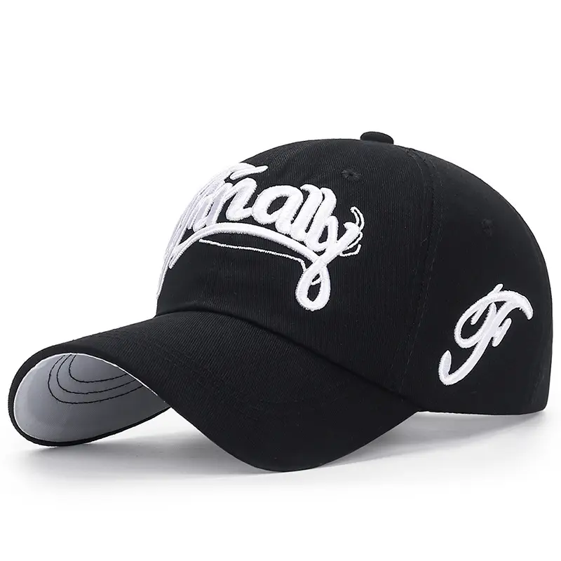 LRT Wholesale Fashion Dad Hats Custom 3D Embroidery Men Hip Hop Caps Snapback Sports Baseball Cap For Adults