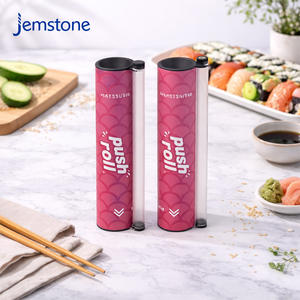 Caja de Cartón Ecológica para Sushi, Envase Rígido de Cartón para Alimentos, Tubo de Papel para Sushi - Product Image 5