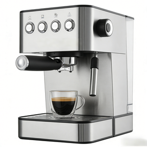 Cafetera Programable con Control NTC, Bomba de Alta Presión de 20 Bares, Acero Inoxidable, Recipiente de Agua Extraíble de 0.9L, <span class=keywords><strong>Espresso</strong></span> Semiautomático - Product Image 3