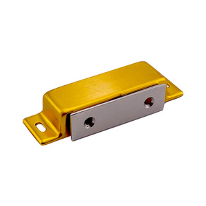Aluminum Alloy Magnetic Door Catch C-100-B-1A Industrial Door Stop For Electrical Cabinets - Product Image 4
