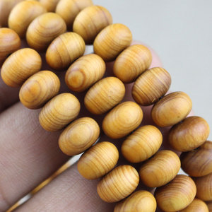 Bracelets en cyprès de Sichuan, 108 perles, style abaque, perles de prière bouddhistes, bijoux religieux unisexes, origine Hangzhou - Product Image 4