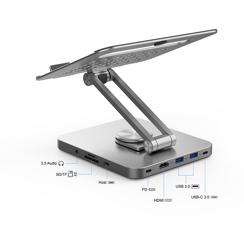 USB-C Laptop Dock Stand