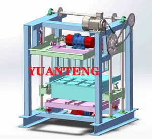 Brick making machine with capacity 2000 pcs per day