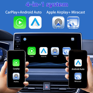 Convertidor 4 en 1 Naranja para Audi A4L (2017-2024), Compatible con <span class=keywords><strong>iPhone</strong></span> y Android, Mirror Casting, CarPlay, para Todos los Modelos de Auto - Product Image 3
