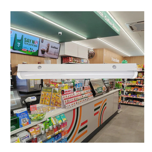 โคมไฟแขวนเชิงเส้น4FT 3CCT 8FT และวัตต์โคมไฟระย้าหลอดทางสถาปัตยกรรมไฟ LED ร้านค้า - Product Image 1