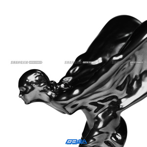 Para Rolls-Royce Ghost 1.ª generación Spirit of E, adorno para capó, cromado negro, mascota Flying Lady, OE 51137307270 - Product Image 6