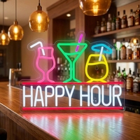 Mini enseigne néon LED RGB publicitaire extérieure ZL pour voiture et parc, support mural pour logo de mariage avec étanchéité IP65, certifiée CE RoHS