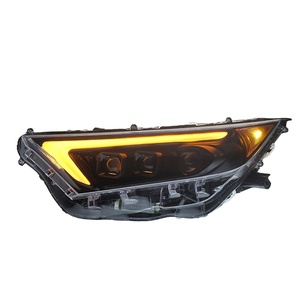 Conjunto de Faros Delanteros Modificados para 20-25 con Lente LED, Luces de Circulación Diurna, Señales de Giro, Lente LED de 12V que Ilumina y Mejora - Product Image 4