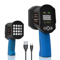 Tachometer LED Genggam Digital Strobe Tachometer 60-99999 RPM FPM Pengukur Kecepatan untuk Pengujian Mesin CNC dan Gear Motor
