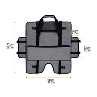 Desktop Computer Carrying Case Screen Protective Bag Travel Storage Laptop Carry Bag for Tower Case Monitor Keyboard and Mouse