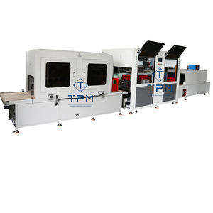 Máquina de serigrafía automática TPM de 2 colores para cajas de plástico de bebidas, cerveza y refrescos. - Product Image 2