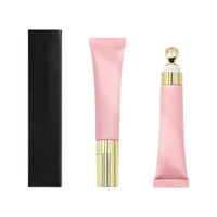 51-kleuren Private Label Lip Oil met aangepast logo, knijptube, volumevergrotende olie, glanzende lipverzorging, hydraterende crème, enkelvoudige fruit smaak, make-up