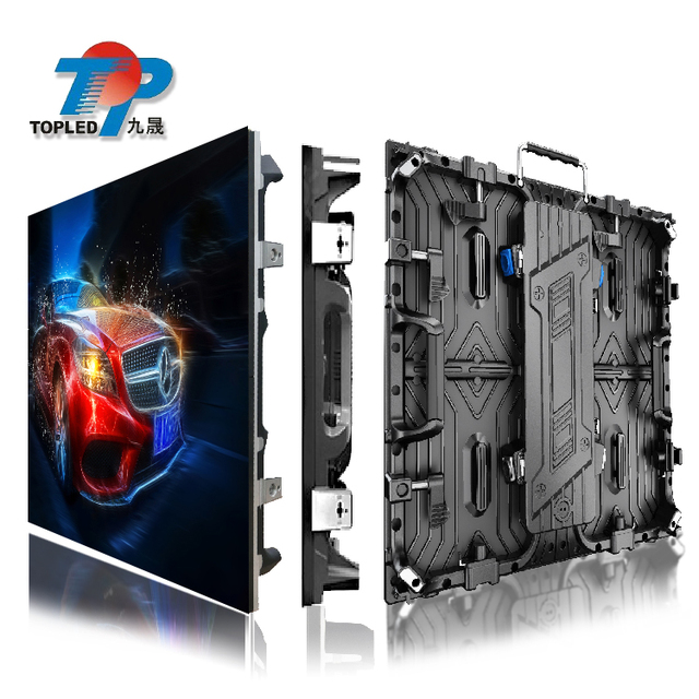 TOPLED Advertising Lucid Giant Price Stage Backdrop 20ft Modules P1.9 Big 3x2 2.9mm 50x50 Triangle Led Screen for Stage