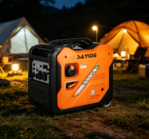 Générateur d'essence portable silencieux refroidi par air de 6,5 KW pour usage domestique T6500W 1. Conception légère de l'ensemble de la machine - Product Image 1