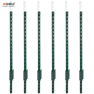 Poste de Metal de Alta Resistencia y Fácil Instalación, Poste en T de Acero Galvanizado para Cercas de Ganadería en Praderas - Product Image 2