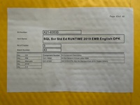 Paquete de DVD de SQL Server 2019 Standard en inglés para activación de Windows