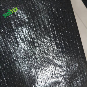 Feuilles de géomembranes en HDPE noir de 190 g pour couverture de piscine, géomembranes en plastique, aménagement paysager, imperméabilisation, tissu de barrage, revêtement de <span class=keywords><strong>canal</strong></span> d'irrigation - Product Image 1