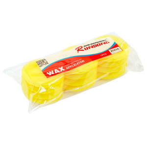 Rundong 12 Pcs Éponge Applicatrice de Cire Jaune pour Détail et Polissage Automobile - Product Image 4