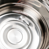 Casserole de cuisson sans feu en acier inoxydable de haute qualité, casserole de cuisson à économie d'énergie, cuiseur thermique, casserole magique