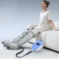 Masseur de pieds, mollets et jambes Beoka avec thérapie thermique, vibration, compression d'air, machine de massage des jambes, massage électrique Shiatsu par compression d'air