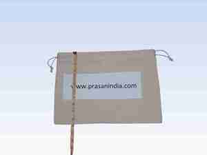 Sacs à poussière en coton portables et réutilisables avec fermeture à cordon, résistants à l'eau et écologiques, pour un confort optimal - Product Image 2