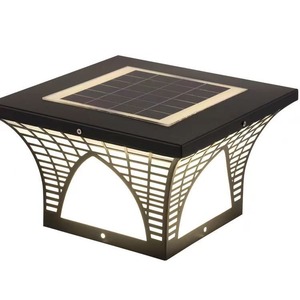 Nueva Batería grande de alta calidad, tres años de garantía, luz de valla, luces solares para exteriores para lámpara de poste de Pilar - Product Image 1