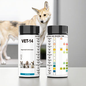 <span class=keywords><strong>Kit</strong></span> de <span class=keywords><strong>test</strong></span> urinaire pour chats et chiens, 14 paramètres pour le dépistage du diabète chez les animaux de compagnie, bandelettes de <span class=keywords><strong>test</strong></span> de diabète, réactif urinaire vétérinaire - Product Image 2