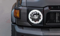 Kit de conversion de carrosserie pour Toyota Land Cruiser LC71/76/78/79 2007-2023, mise à niveau de l'ancien au nouveau, kit de conversion, calandre, phare, carrosserie