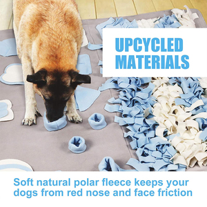 Alfombrilla Olfativa para Perros, Juguetes Interactivos de Rompecabezas para Comer Lentamente, Entrenamiento de Forrageo, Lavable a Máquina, Almohadillas Olfativas para Mascotas - Product Image 5