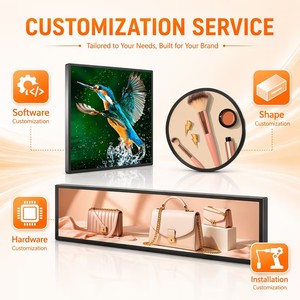 Pantalla LCD de Barra Estirada de 43.8 Pulgadas y 700 Nits, con Android 11, para Mapas de Rutas de Autobús y Sistema de Información para Pasajeros de Metro - Product Image 4