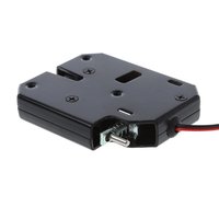 Serrure de porte d'armoire électrique 24 V, verrou antivol en métal pour armoire à outils, établi en acier, rangement d'atelier, serrure de casier 12 V