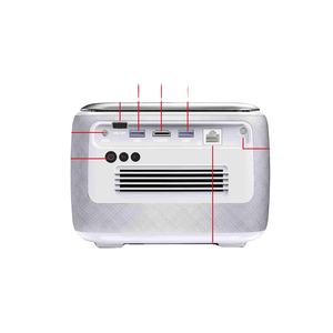 Home Cinema Screen Theater Mini Smart Outdoor Video Venta al por mayor Batería Película comercial Proyector Led profesional Dlp Beamer - Product Image 1