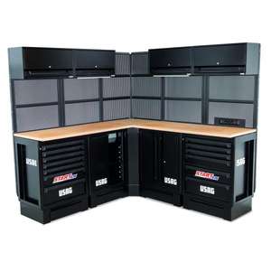 USAG - U05160298 Mueble taller con plataforma de madera-EAN 8010239925397 BANCOS DE TRABAJO Y MESAS - Product Image 1