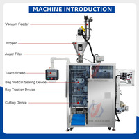 Machine d'emballage automatique multi-voies pour sachets de formes irrégulières, pour boissons instantanées, thé vert, thé noir, café moulu et poudre