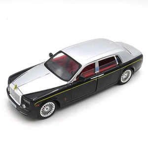 Rolls Royce-Coche de juguete de aleación fundido a presión, coche de juguete de Metal, escala 1:18