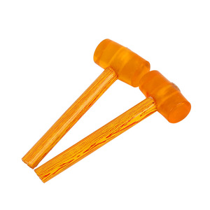 Transparent Rubber <b>Hammer</b> 750g 1000g 1500g 2000g Shockproof Round Head For Flooring Renovation Construction Tools - Product Image 2