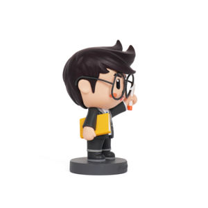 מותאם אישית pvc צעצוע דמות 3D פלסטיק קריקטורה פעולה דמות קידום מכירות מתנה קישוט - Product Image 3