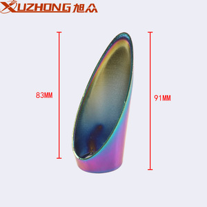 Antenne de voiture Xuzhong 83mm 91mm, couvercle d'antenne en métal type balle pour Dodge 2011-2017, installation par filetage - Product Image 1