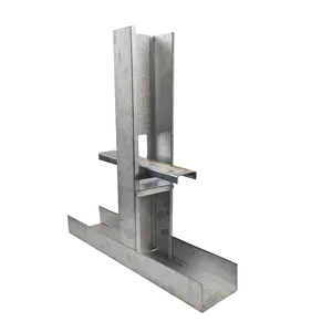 가벼운 강철 용골 핫 세일 아연 도금 강철 프레임 석고 보드 파티션을위한 금속 트랙 U 채널