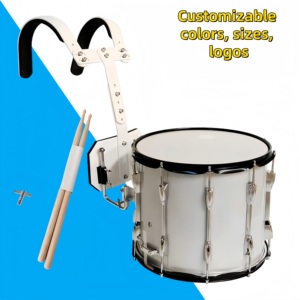 Tambor <span class=keywords><strong>de</strong></span> marcha profesional <span class=keywords><strong>de</strong></span> doble capa <span class=keywords><strong>de</strong></span> arce <span class=keywords><strong>de</strong></span> 14 pulgadas con chapa <span class=keywords><strong>de</strong></span> madera, venta al por mayor del fabricante - Product Image 2