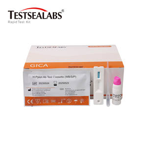 Tests ealabs Einfach zu verwendende <span class=keywords><strong>H</strong></span>.<span class=keywords><strong>Pylori</strong></span> Ab Schnelltest kassette Ein-Schritt-Erkennung für Reisen zu Hause oder in der Klinik Verwenden Sie keine Ausrüstung erforderlich - Product Image 2