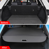 Cache-bagages rétractable en toile et cuir pour Ford Mustang Mach-E 2021-2025