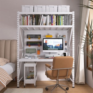 Bureau d'ordinateur pour joueurs, <span class=keywords><strong>table</strong></span> de lecture avec étagère - Product Image 2