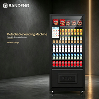 BANDENG 6610SS 10T - Gabinete Expendedor de Bebidas y Aperitivos para la Venta de Productos Mixtos con Planificación Eficiente para Contenedores de 40 pies