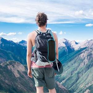 Sac à dos de plage en aluminium, noir, durable, sac à dos pliable ultraléger, chaise de <span class=keywords><strong>camping</strong></span> en plein air - Product Image 5